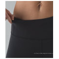 Wholesale Laddies Fitness Sports Pants Compression Tight with Reflective Details and Draw String